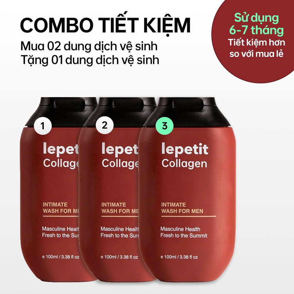 Combo mua 2 tặng 1 Lepetit Collagen