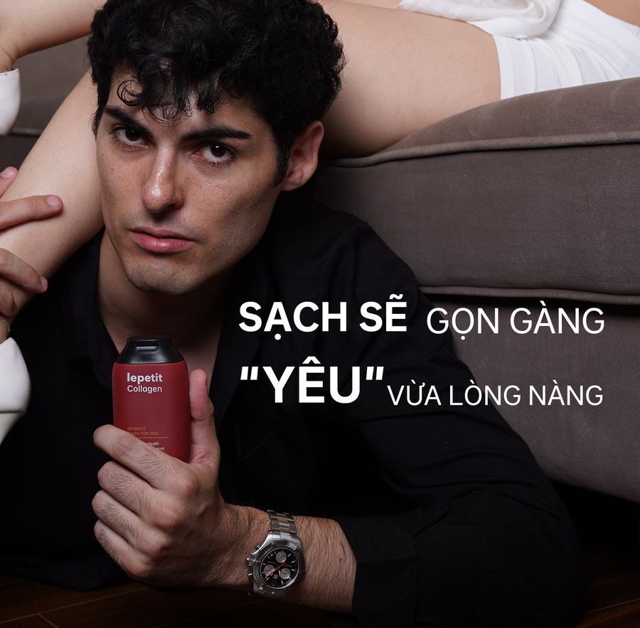 Sạch sẽ gọn gàng — Lepetit Collagen cho nam giới
